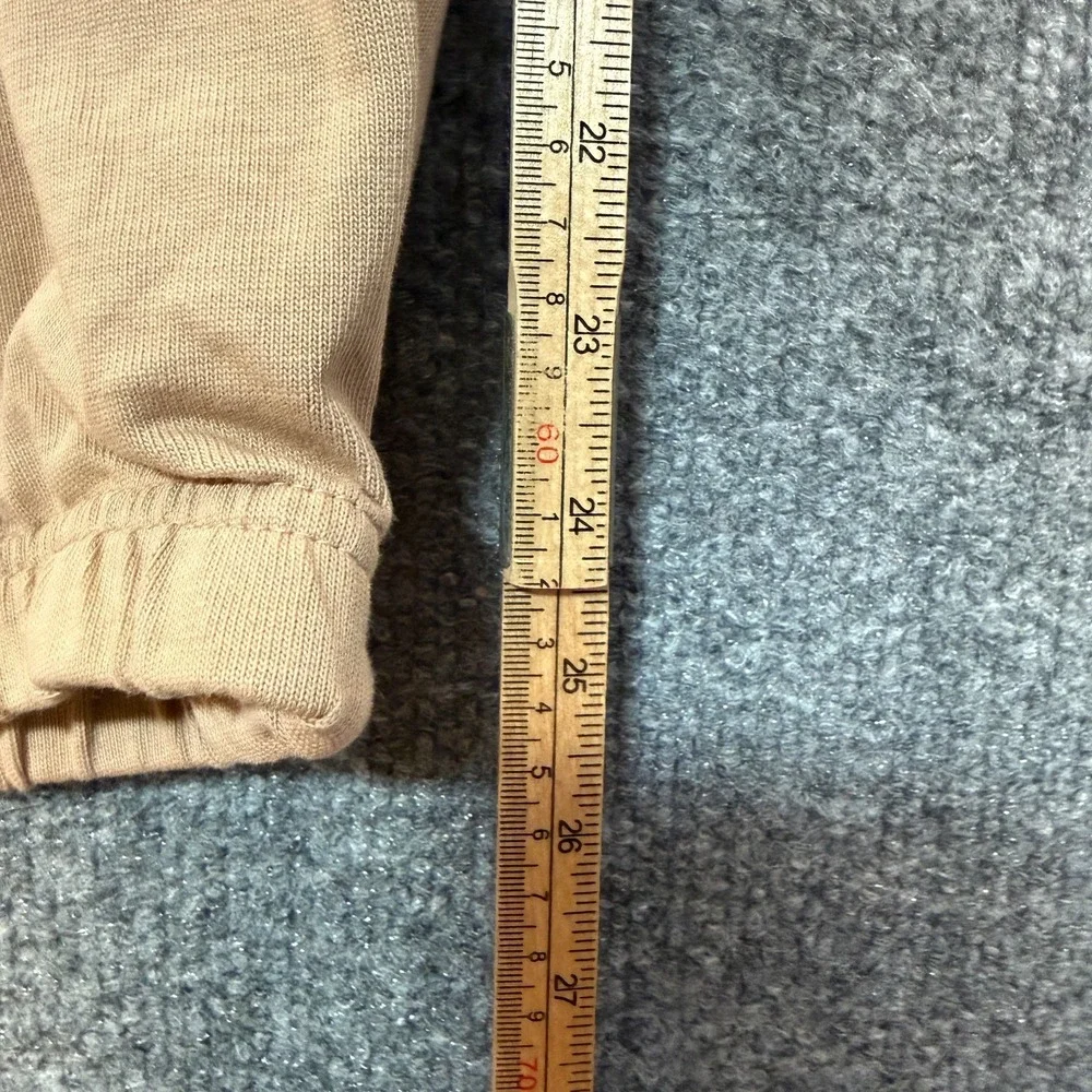 Nike Pants Womens 2X XXL Tan Joggers Fleece Sweatpants Casual Stretch Plus‎ Size